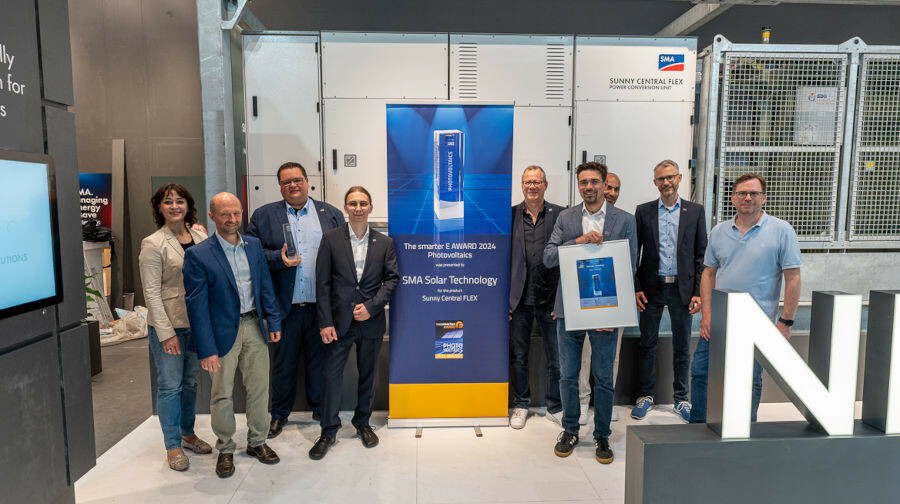 SMA wins the smarter E Award 2024 SMA Solar